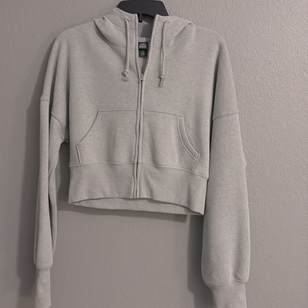 Wild Fable Cropped Zip Up